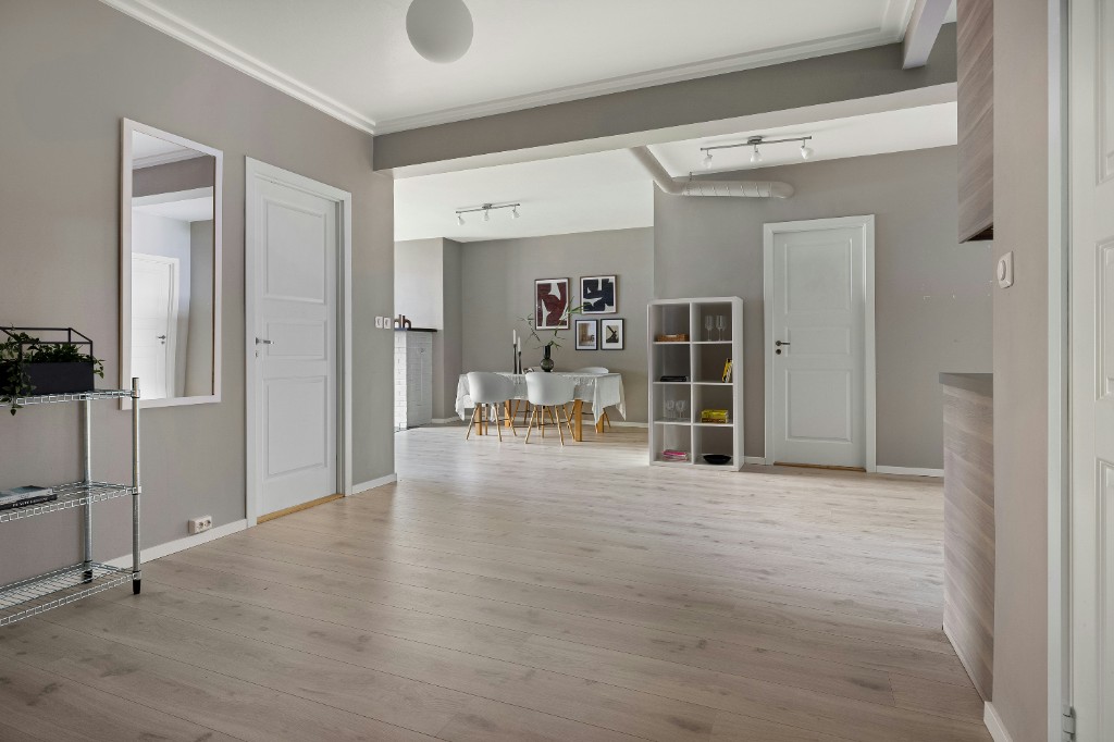 Modern residential renovation interior